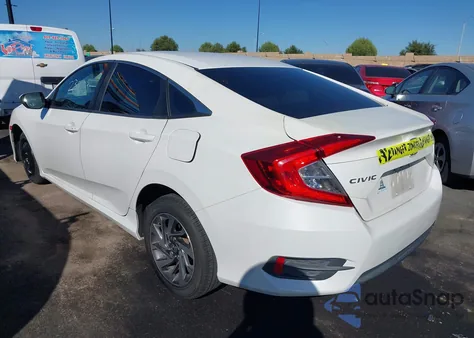2016 Honda Civic Ex z USA, uszkodzony, nr VIN 2HGFC2F74GH566249
